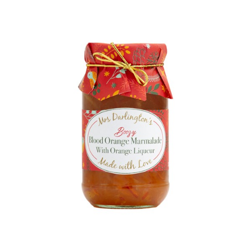 Mrs Darlington's Festive Boozy Blood Orange Marmalade with Orange Liqueur 340g