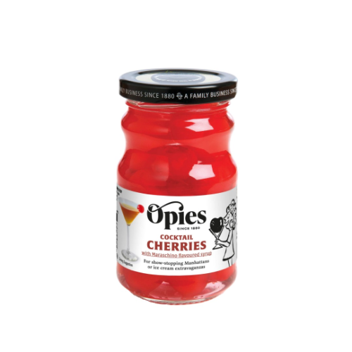 Opies Red Maraschino Cocktail Cherries 225g