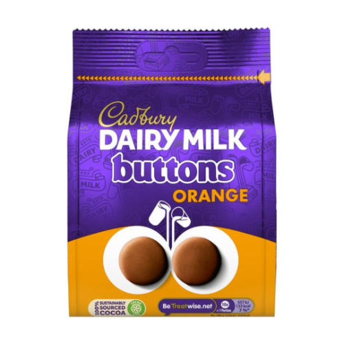 Cadbury Giant Orange Buttons 100g