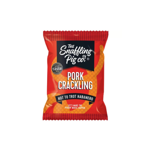 Snaffling Pig Hot To Trot Habanero Pork Crackling 45g