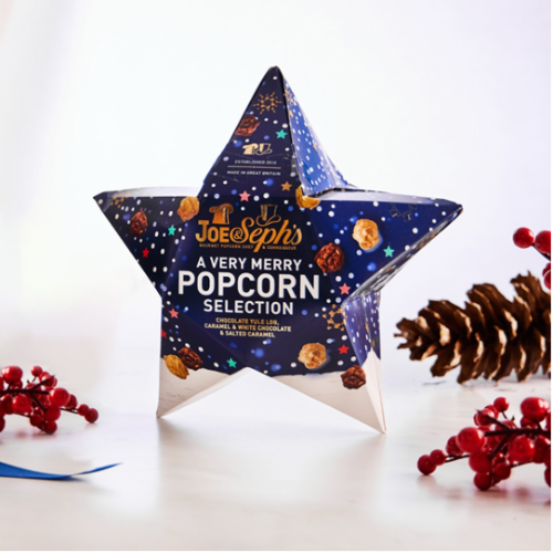 Joe & Seph's - Very Merry Popcorn Star Gift Box 120g