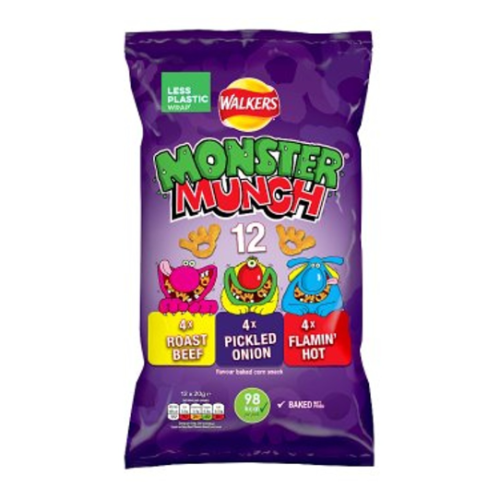 Monster Munch Variety 12 bags