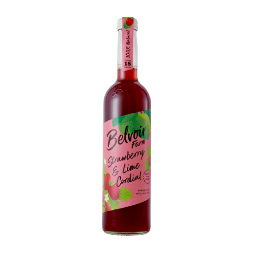 Belvoir Strawberry & Lime Cordial 500Ml