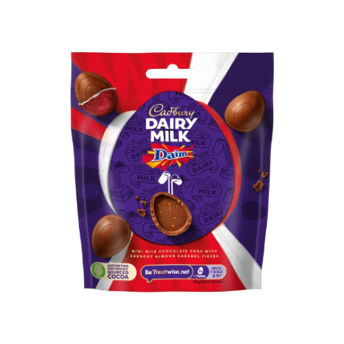 Cadbury Daim Mini Eggs Bag 77g