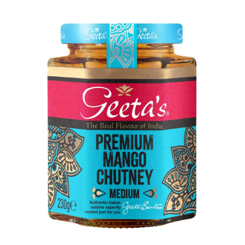 Geetas Premium Mango Chutney 230g