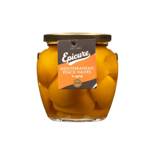Epicure Mediterranean Peach Halves in Syrup 540g