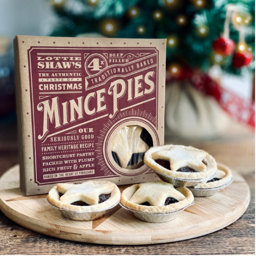 Lottie Shaw's XMAS 2024 Traditional Mince Pies 280g