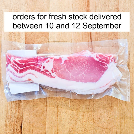English Style Back Bacon (Swiss Pork) approx. 300g
