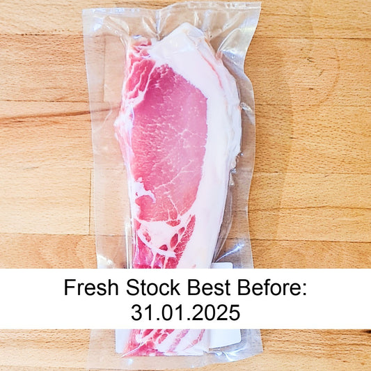 English Style Back Bacon (Swiss Pork) approx. 300g