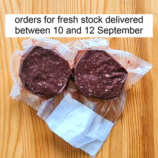 2 x Medallions Black Pudding (Fresh) approx. 200g