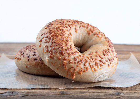 Cheese Bagels x 3