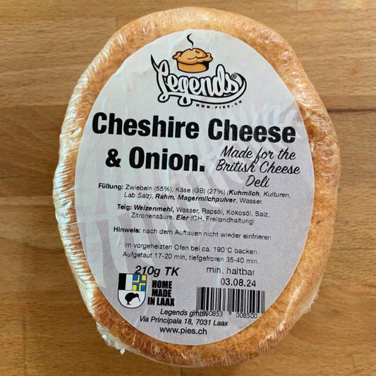 British Cheese Deli Cheshire Cheese and Onion Pie