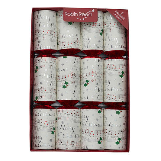 Robin Reed "Chime Bars" 8 x 13" Music Christmas Crackers (71708)