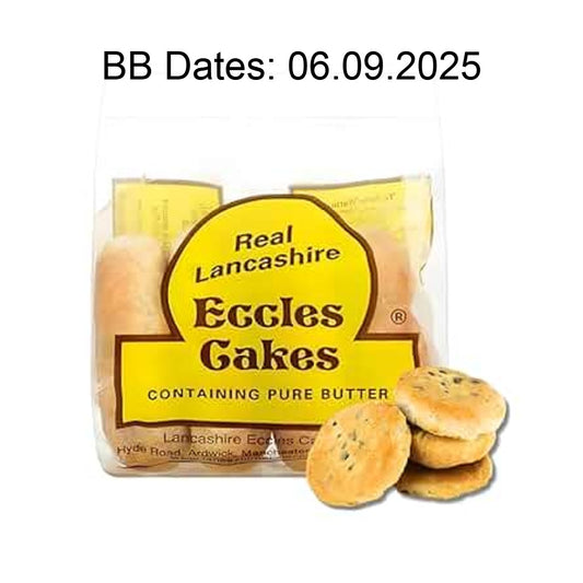 Real Lancashire 4 Eccles Cakes *BB date: 06.09.2025*