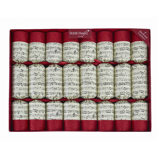 Robin Reed "Hand Bells" 6 x 14" Music Christmas Crackers (788)