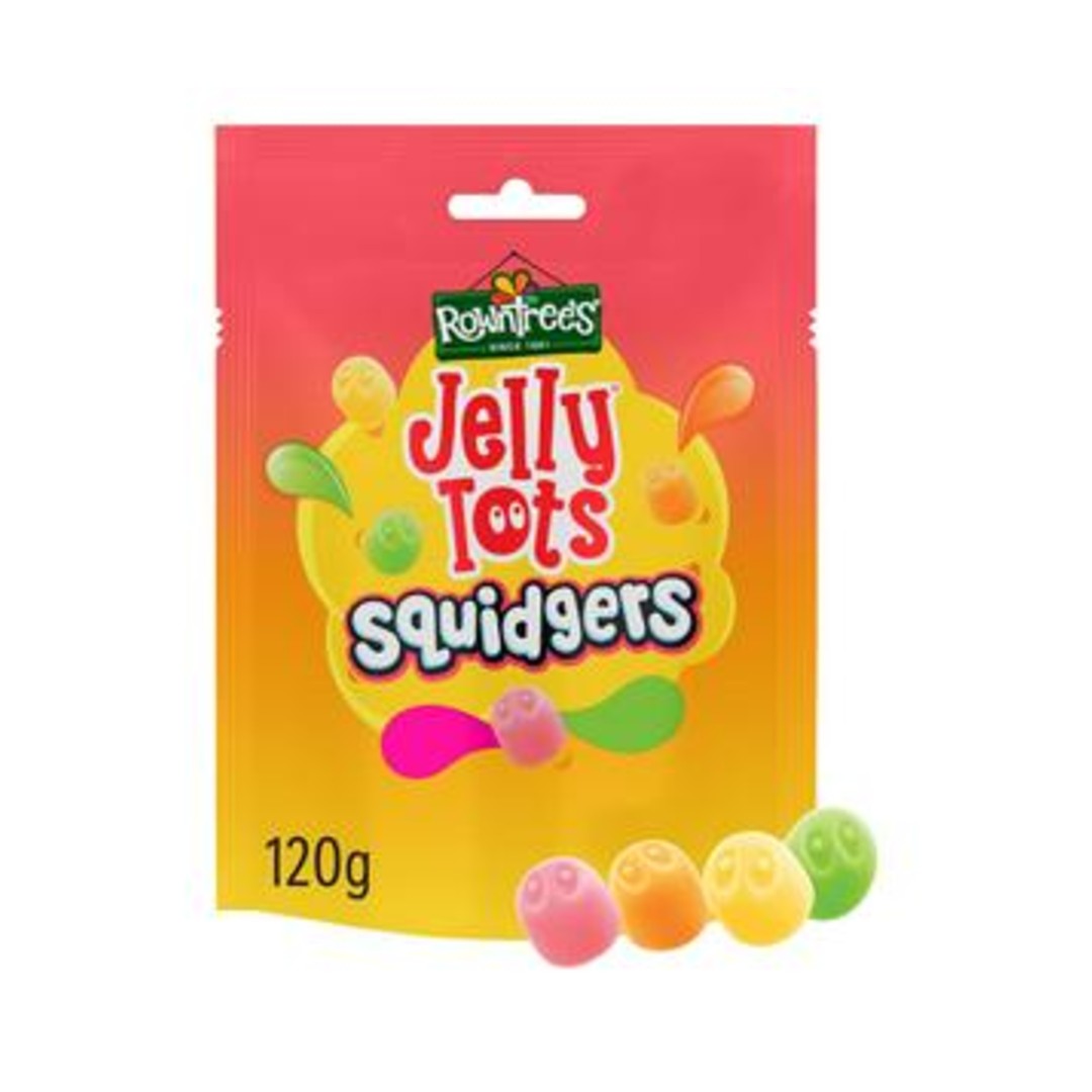 Rowntrees Jelly Tots Squidgers Pouch 120g