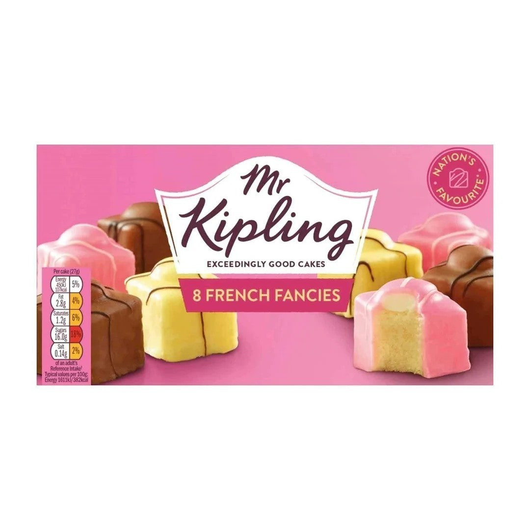 Mr Kipling 8 French Fancies