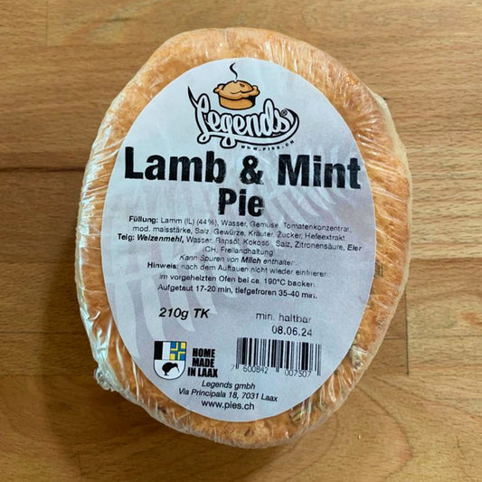 Lamb & Mint Pie 210g