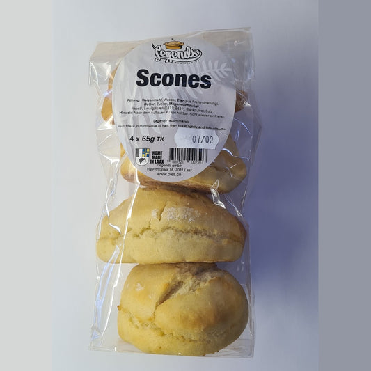 "Legends" 4 x Plain Scones