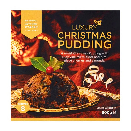 Matthew Walker Luxury Christmas Pudding 800g