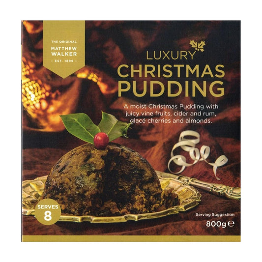 Matthew Walker Luxury Christmas Pudding 800g