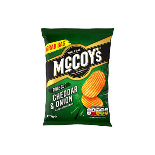 McCoys Cheddar & Onion 45g