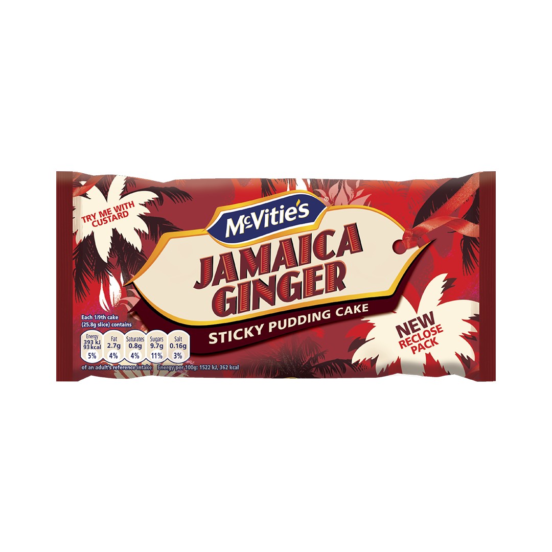 McVitie's Jamaica Ginger Pudding Cake 232g