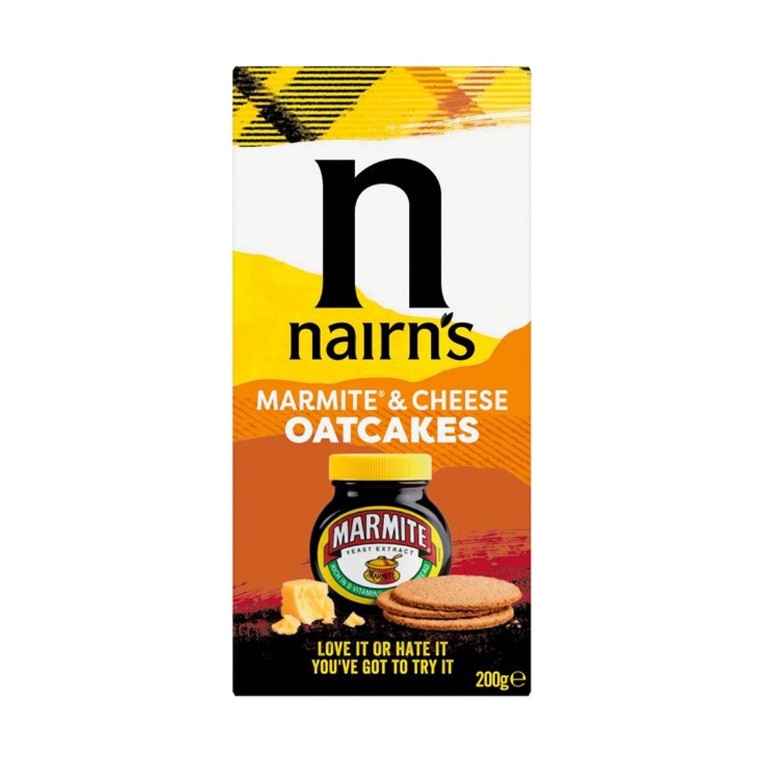 Nairns Marmite Cheese Oatcakes 200g