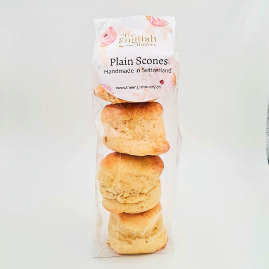 "The English Bakery" 4 x Small Plain Scones