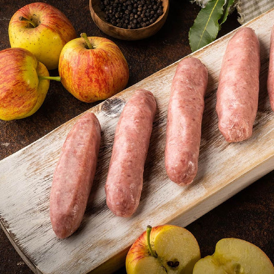 4 x Pork & Apple Breakfast Sausages (*Fresh 260g packs)