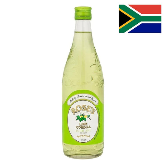Roses Lime Cordial (Glass Bottle) 750ml