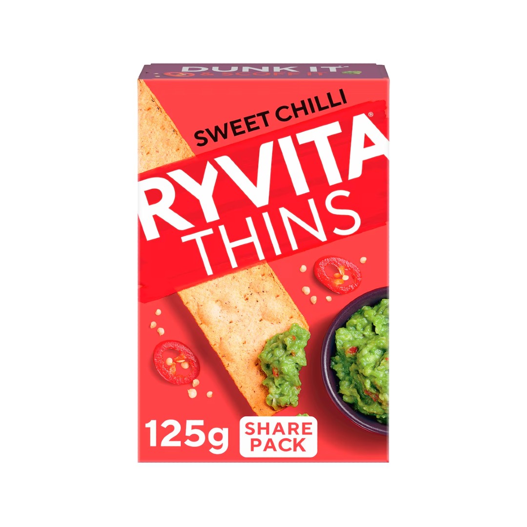 Ryvita Snack It Sweet Chilli Thins 125g