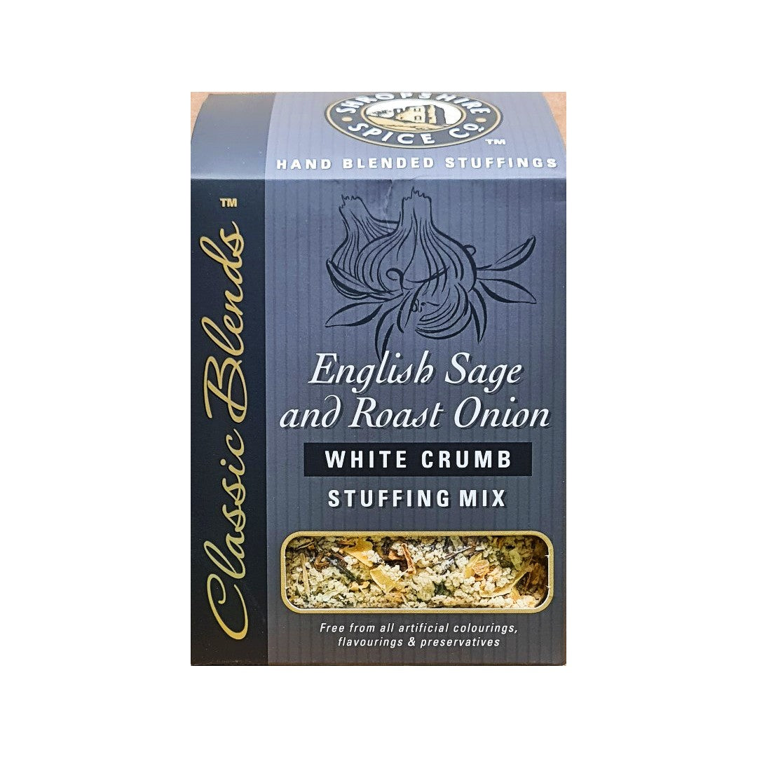 Shropshire Spice Sage & Roast Onion (White Crumb) Stuffing 150g