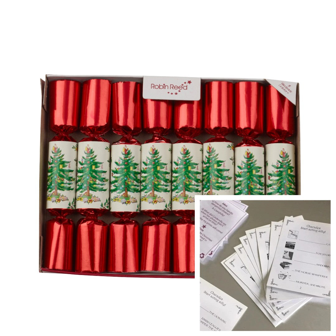 Robin Reed "Spode" 8 x 6" Charades Mini Xmas Crackers