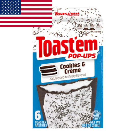 Toast’em Pop-ups Cookies & Cream x 6 (288g)