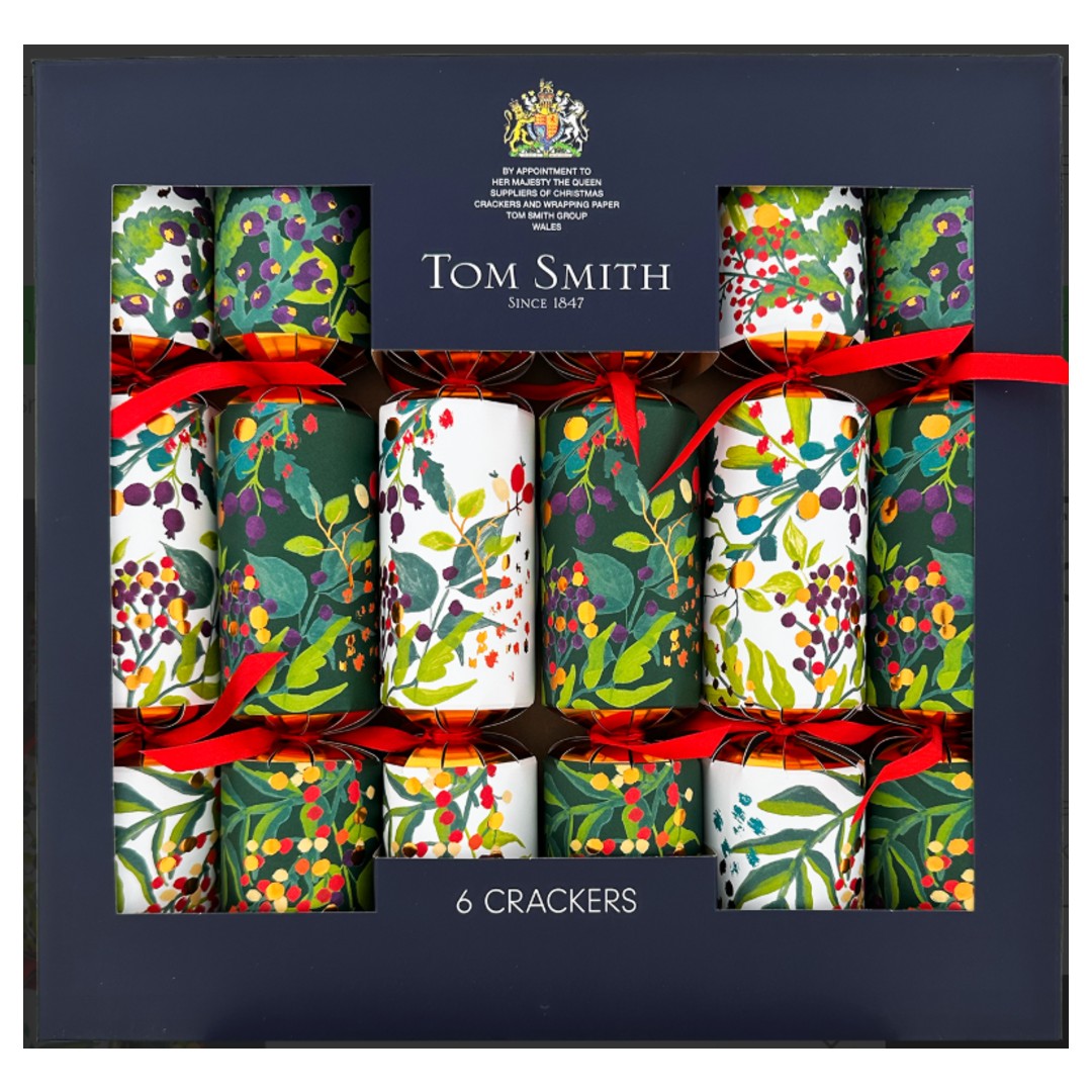 Tom Smith "Festive Gathering" Christmas crackers (6x14'')