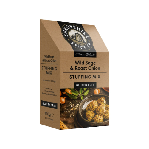 Shropshire Spice Gluten Free Sage & Onion Stuffing 120g
