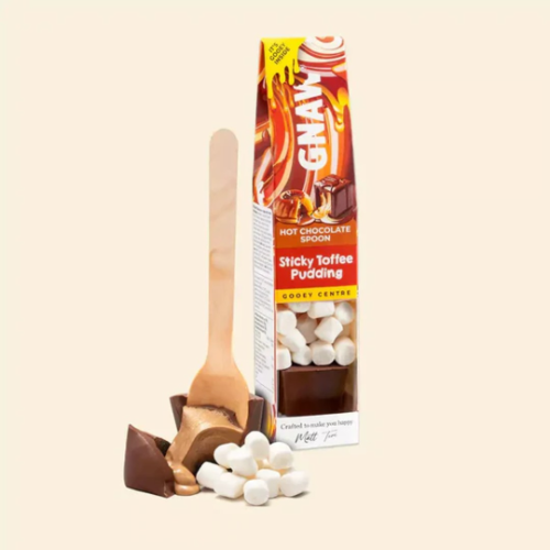Gnaw Sticky Toffee Gooey Hot Choc Shot with Marshmallows 45g