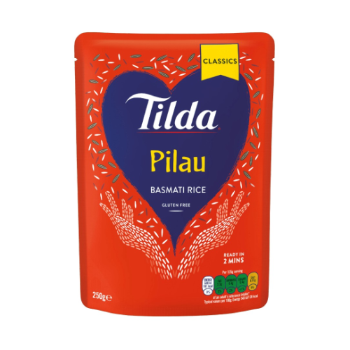 Tilda Pilau Basmati Rice 250g