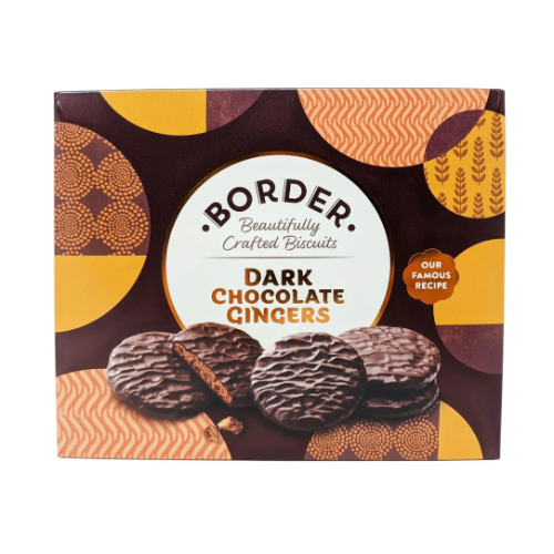 Border Dark Chocolate Ginger Biscuits 255g