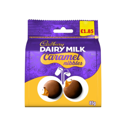 Cadbury Caramel Nibbles 85g