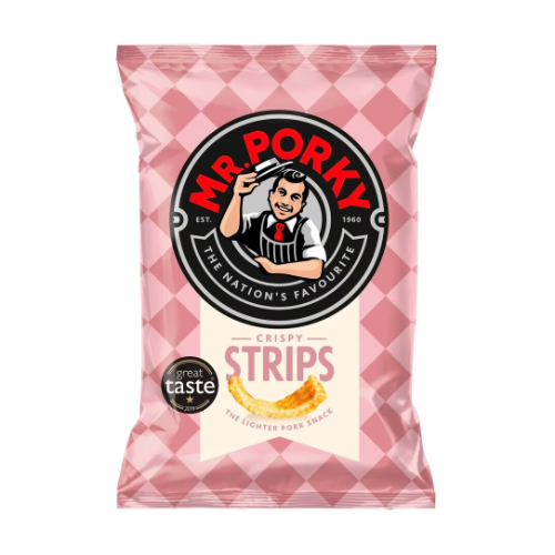 Mr Porky Crispy Strips 35g