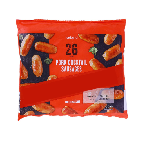 Iceland Cocktail Sausages 364g