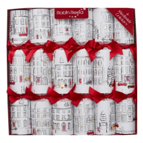 Robin Reed "Christmas Town" 6 x 12" Christmas Crackers (62503)
