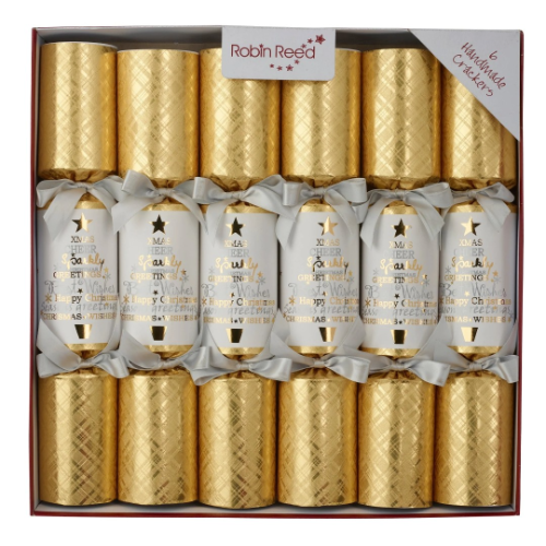 Robin Reed "Tartan Trees" 6 x 14" Christmas Crackers (82404)