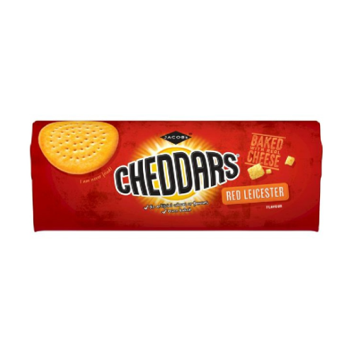 Jacobs Cheddars Red Leicester Flavour 150g