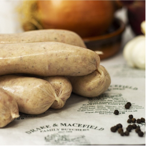 Traditional Yorkshire Sausages 400g (fresh)