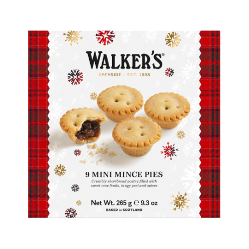 Walkers 9 Mini Luxury Mince Pies 265g