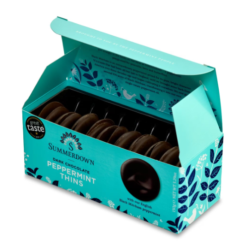 Summerdown Mint Chocolate Mint Thins 150g