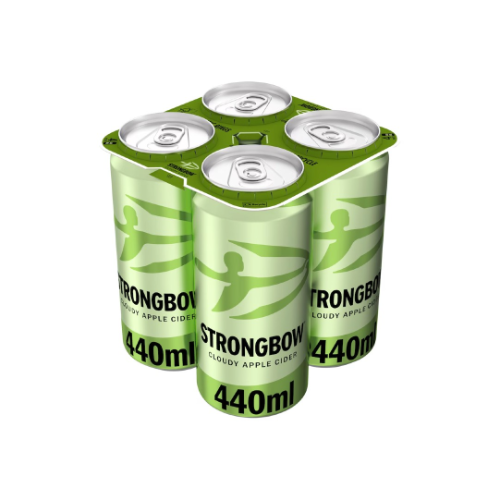 Strongbow Cloudy Apple 4 x 440ml 4%